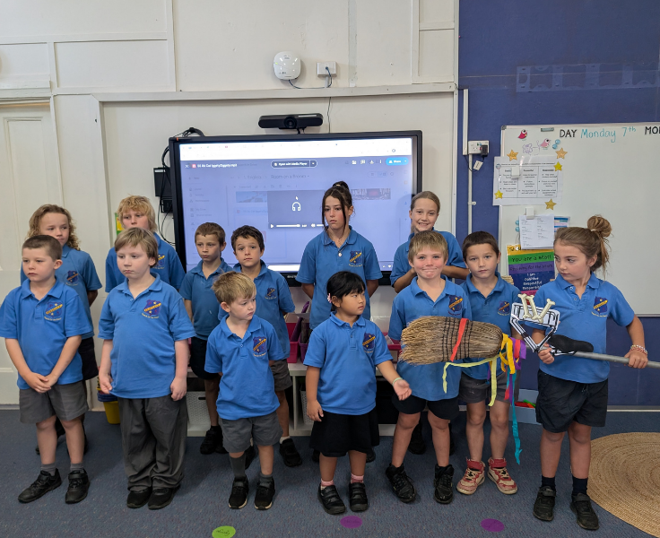 HPS Assembly with students